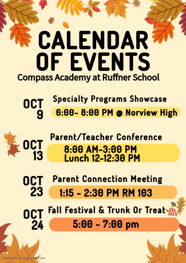  Oct. 2025 Events